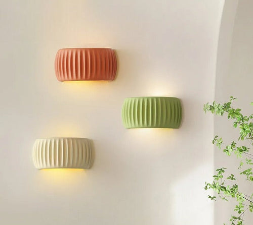 BowLift | ResinGlow - Artistic Resin Wall Sconce