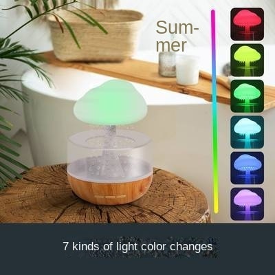 BowLift | Rain Cloud Mushroom Air Humidifier Night Lamp