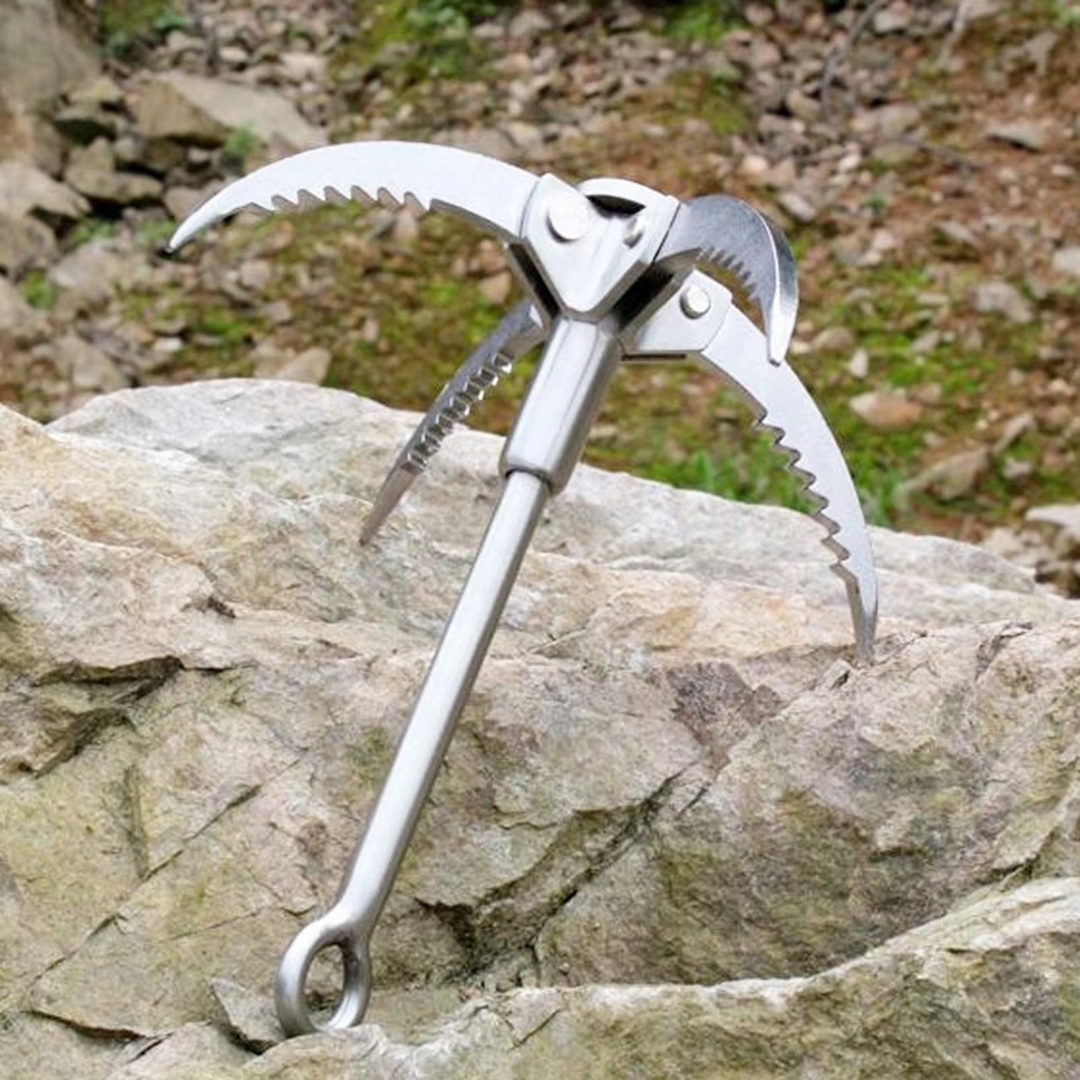 BowLift | Stainless Steel Compact Folding Grappling Hook & Climbing Claw