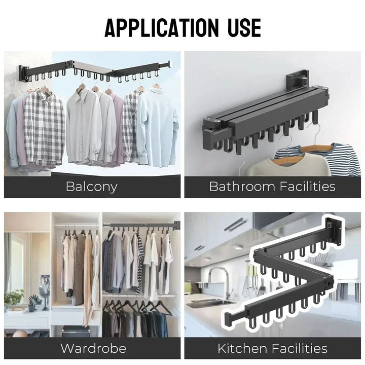 BowLift | FLEXIHANG – Space-saving wall dryer for small rooms