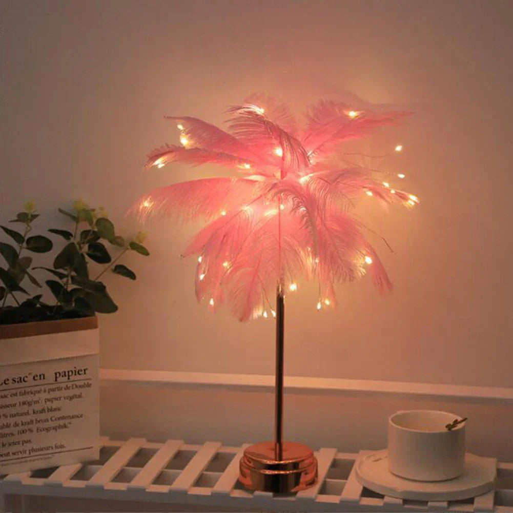 BowLift | LED Spring Table Lamp Night Light USB powered Remote Control Nightstand Lamps