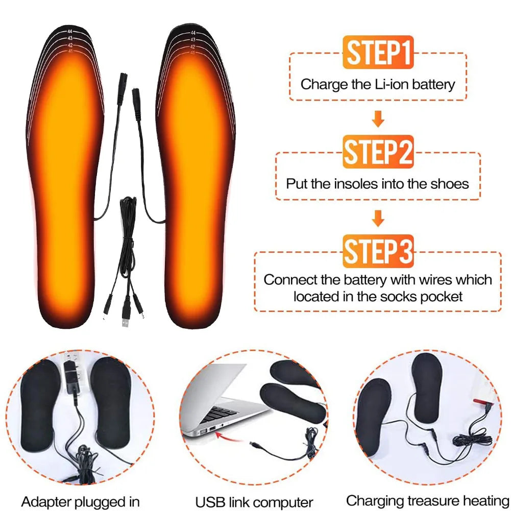 BowLift | USB Heated Warm Shoe Insoles