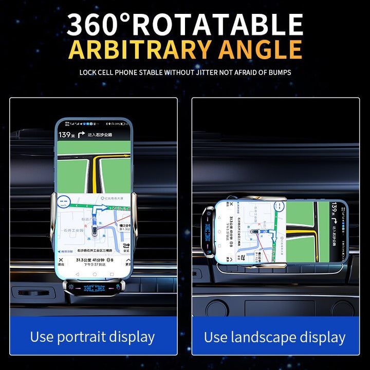 BowLift | Automatic Magnetic Wireless Charging Car Phone Holder