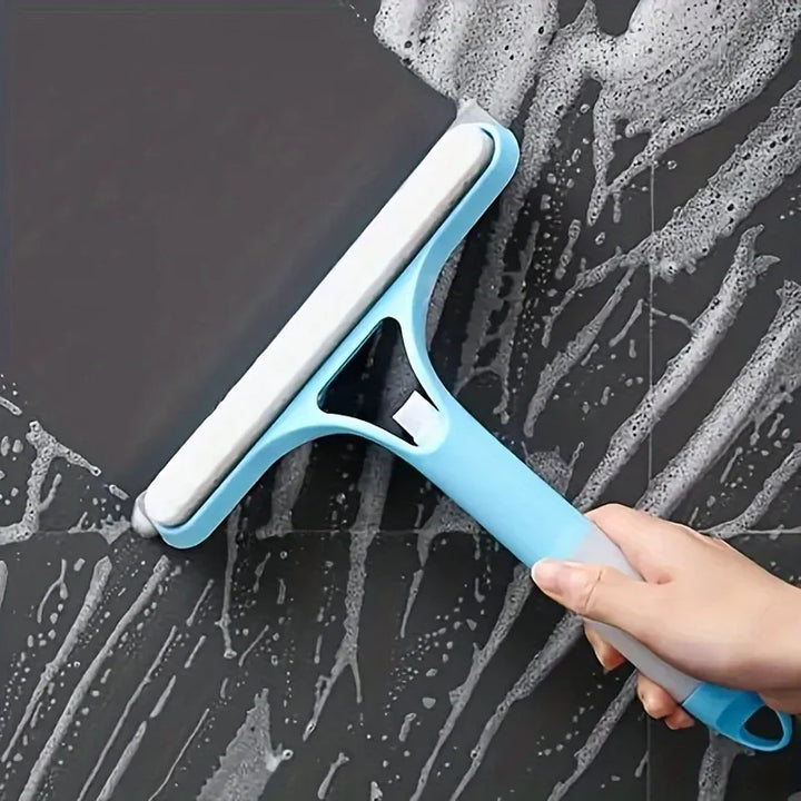 BowLift | CleanWave 3-in-1 Glass Cleaner | Spray, Scrub, Wipe | Compact & Streak-Free