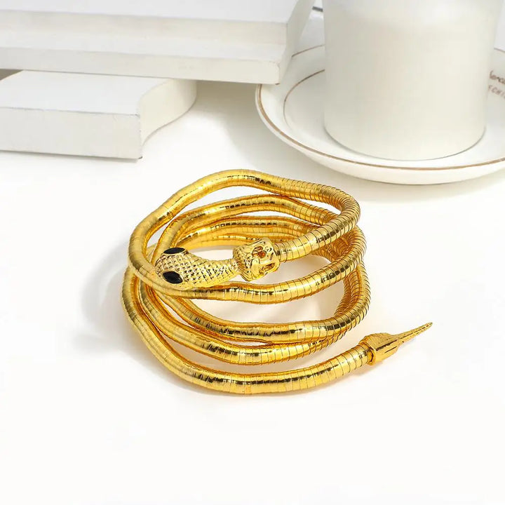 BowLift | Snake Wrap Bold Dual Necklace