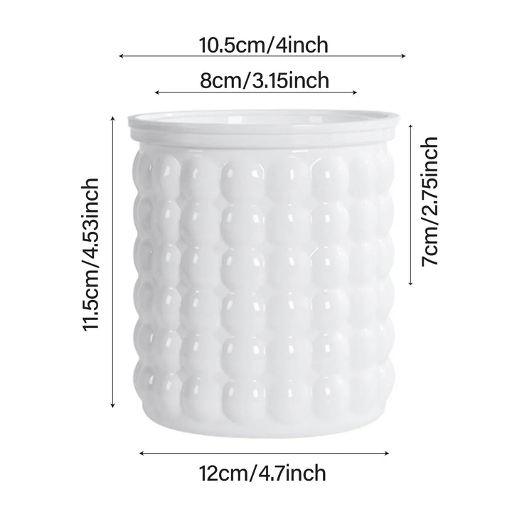 BowLift | Hydropura Flowerpot | Self-watering & Soil-free | Modern & Easy to Care | Set of 3