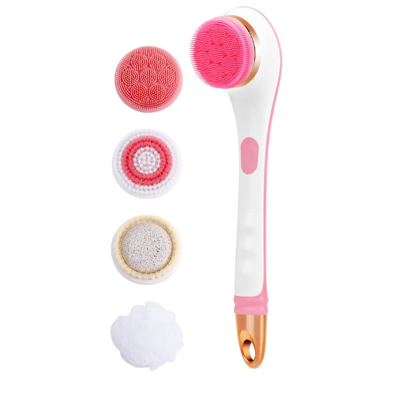 BowLift | Rotating Electric Silicone Massager Bath Brush
