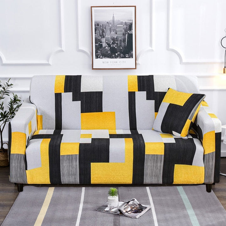 Modern Non-slip Colorful Elastic Sofa Cover | Bowlift