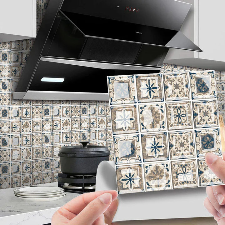 DecoMosaic 3D Mosaic Wall Tile Stickers Bowlift