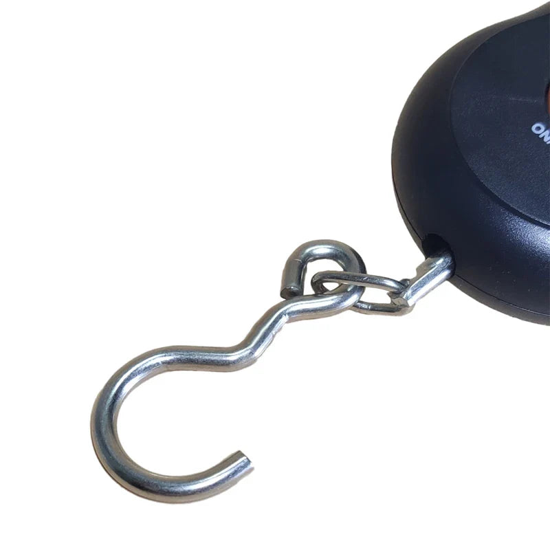 BowLift | Wiegonix Digital Hanging Scale 50kg | Precise & Compact | LCD Display with Backlight | Travel & Fishing Scale