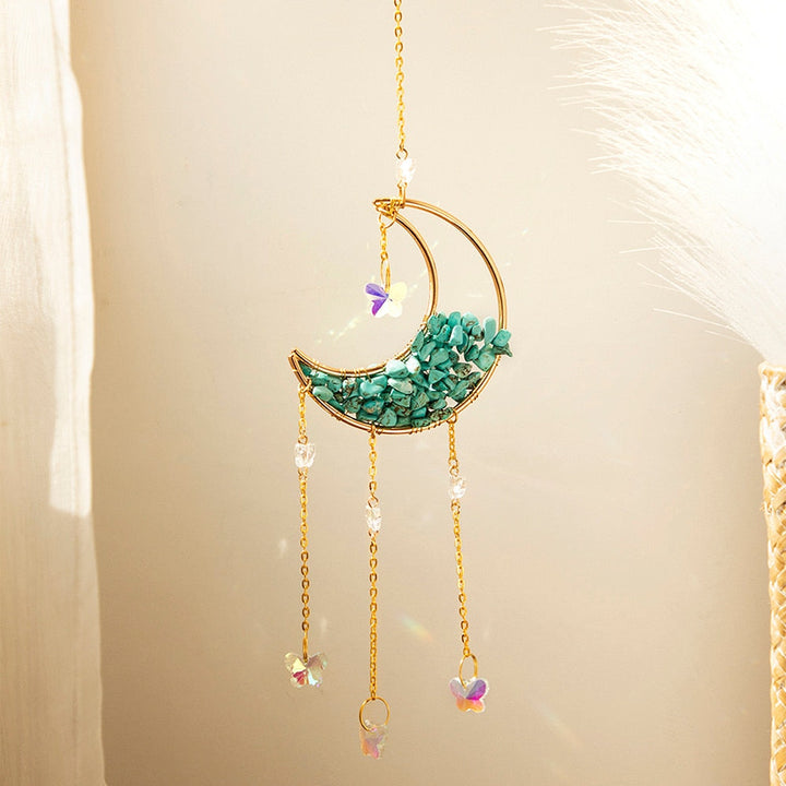 BowLift | Crystal Sun Catcher Moon Decor