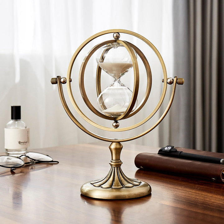 BowLift | Time Charmer Metal Hourglass Decor