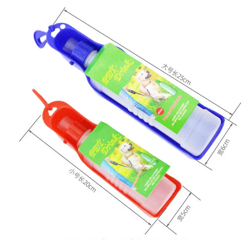 BowLift | PawHydro Dog Water Bottle To-Go | Collapsible & Leakproof | For On-the-Go & Travel | Includes Water Bowl