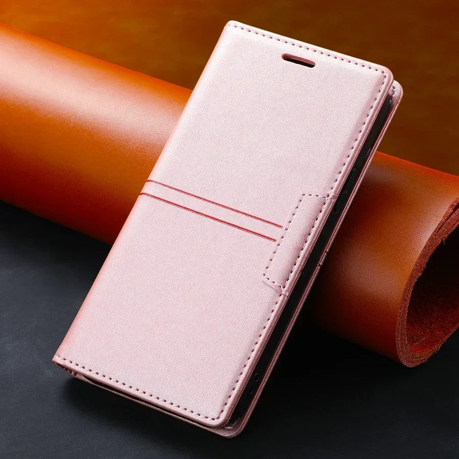 Google Pixel Wallet Case | Magnetic Flip Case with Card Slots