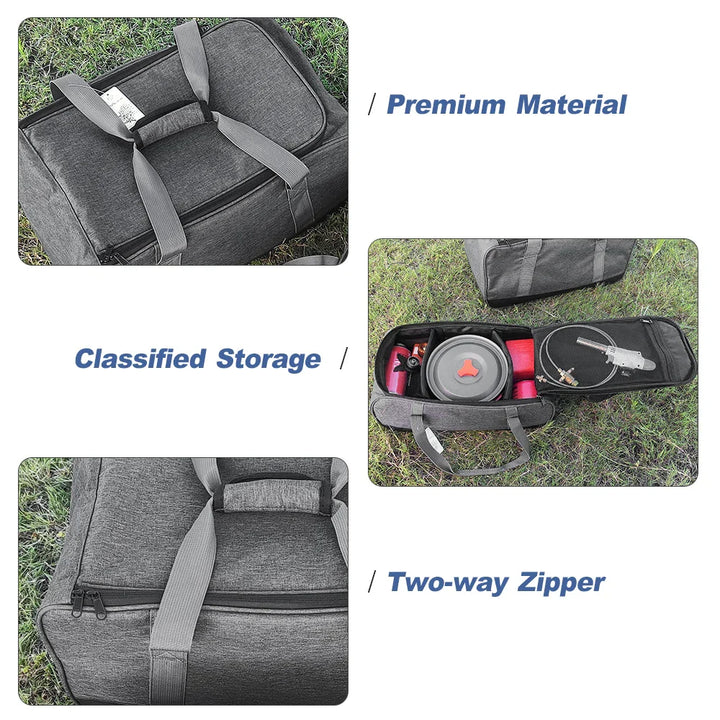 BowLift | CAMPGEAR Kitchen Organizer Bag | 33 L Volume | Adjustable Compartments | Durable & Waterproof