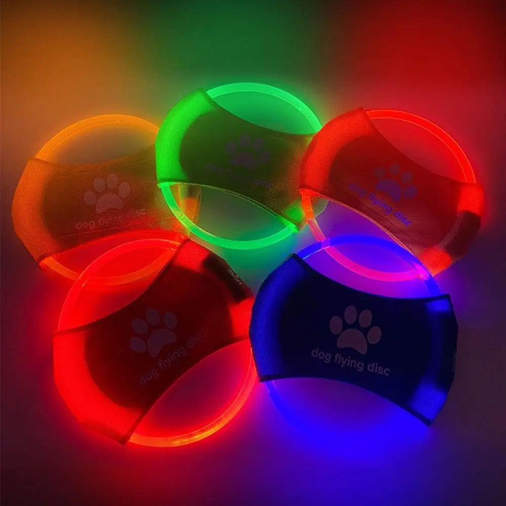 LED Frisbee for dogs rechargeable and waterproof Bowlift