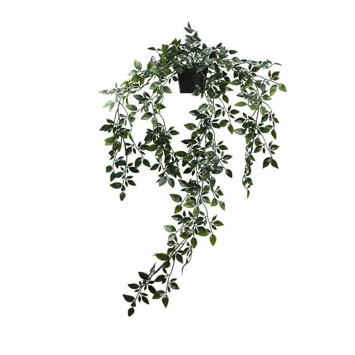 BowLift | VerduraLine Artificial Plant Hanging | Evergreen & Maintenance-Free | 90 cm Decoration | Fresh Natural Design