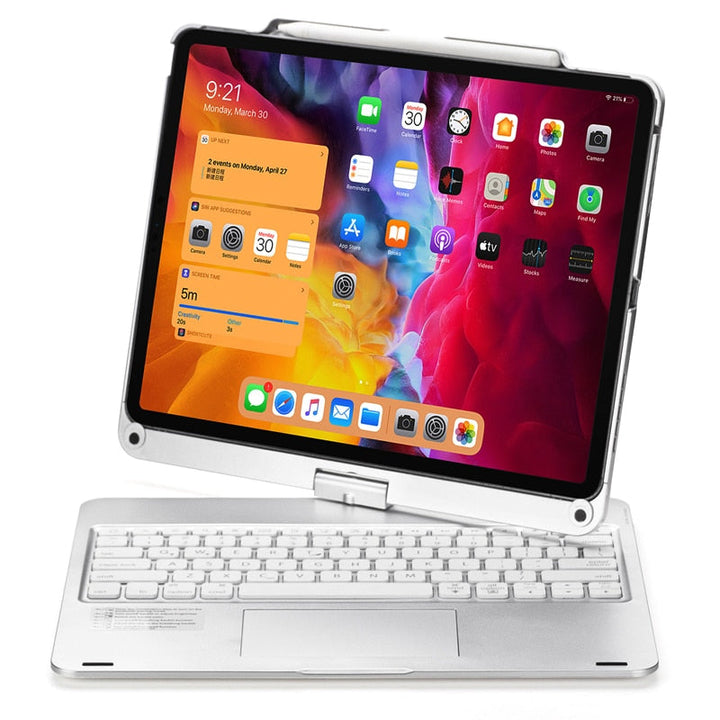 BowLift | Wireless Backlit Keyboard iPad Holder Case