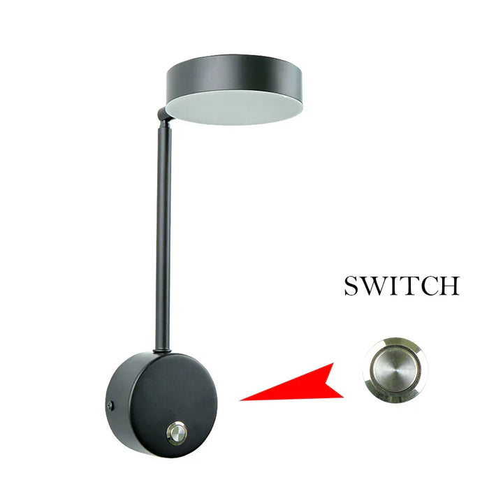 NordicGlow - Adjustable LED Wall Lamp for Modern Interior Bowlift