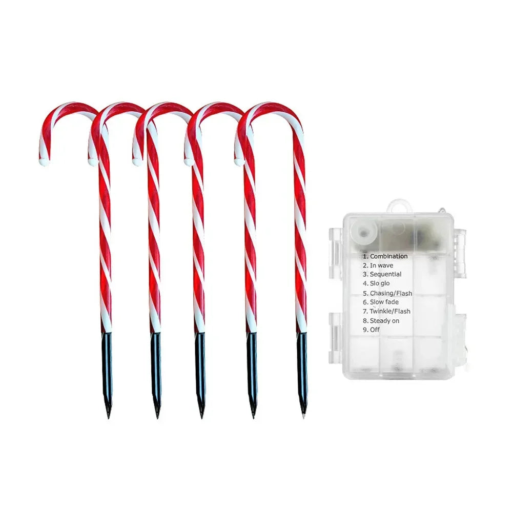 BowLift | CandyCaneLuxe | Waterproof LED Christmas lights