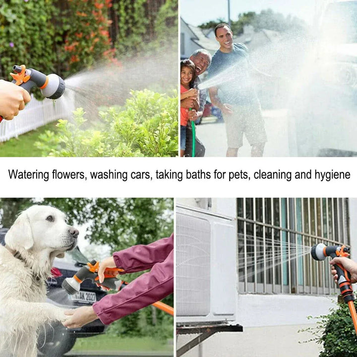 BowLift | FlowSpray Garden Nozzle – 8-fold adjustable & comfortable for every task