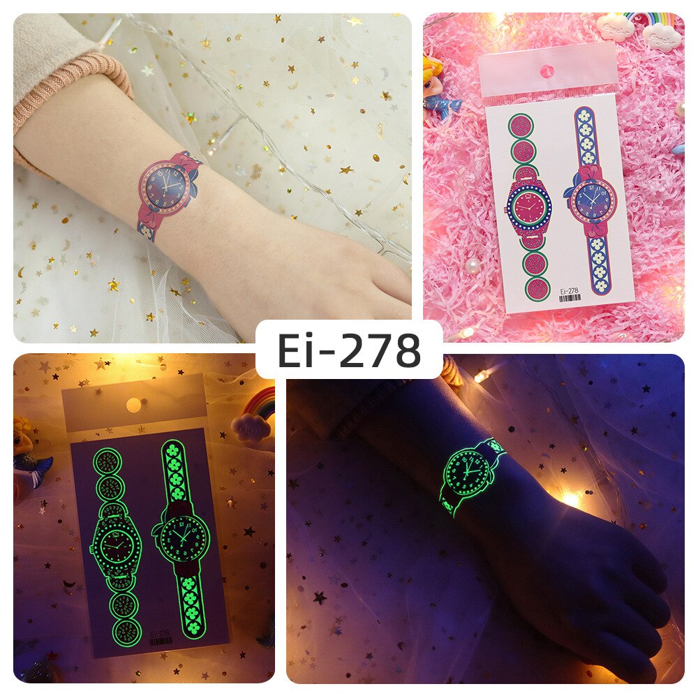 BowLift | Luminous Temporary Tattoo Watch Sticker