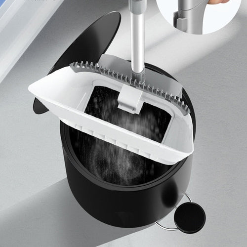 BowLift | Creative Self-Cleaning Foldable Dustpan Broom