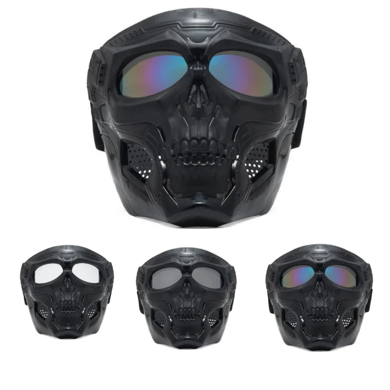BowLift | Skull Horror Off-Road Motorcycle Mask