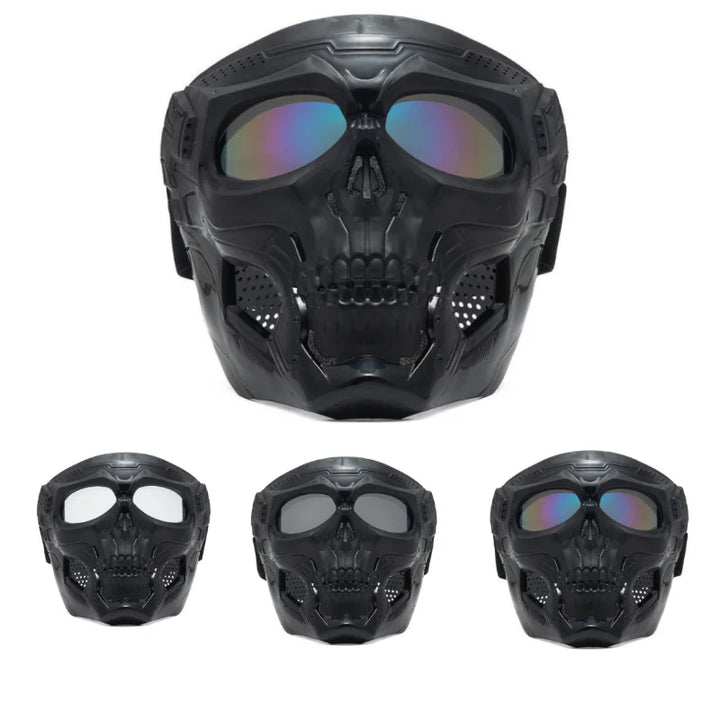BowLift | Skull Horror Off-Road Motorcycle Mask