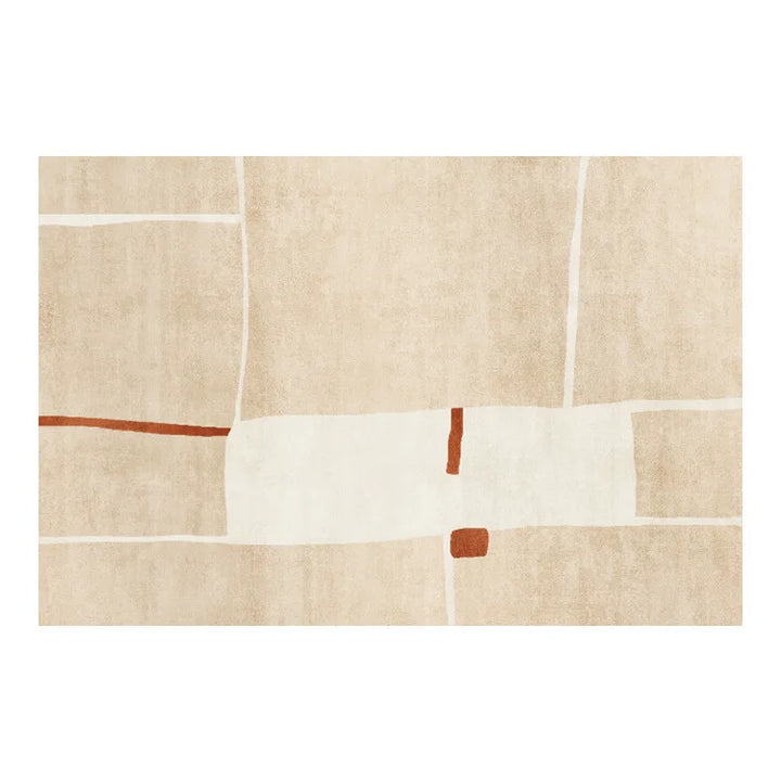 BowLift | Japanese Minimalistic Soft Rug Non-Slip High Pile Carpet Living and Bedroom