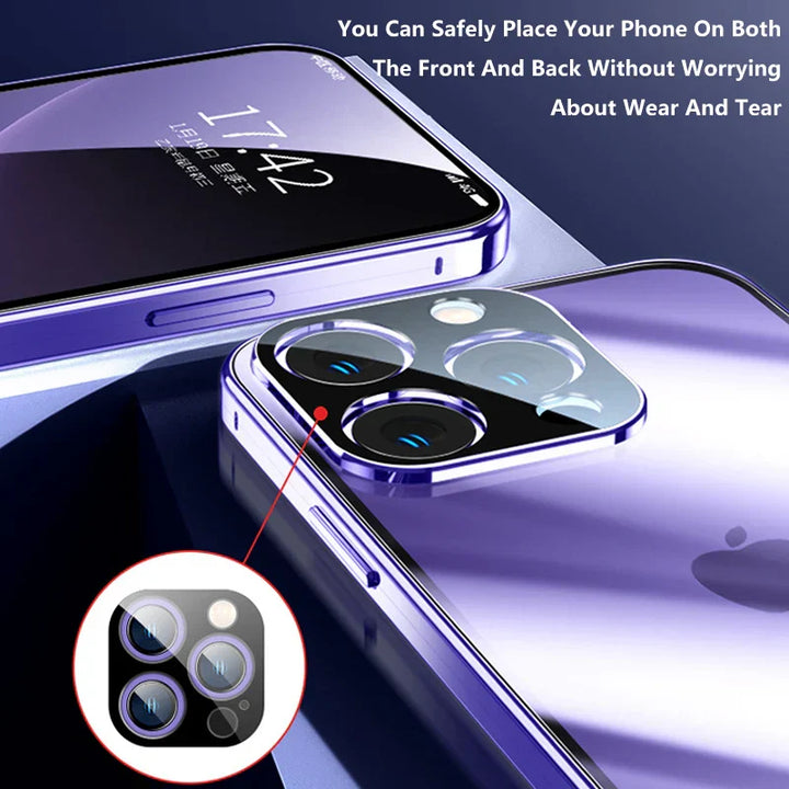 BowLift | Invisible Shield Full Cover Anti-Peep Privacy  Magnetic Phone Case