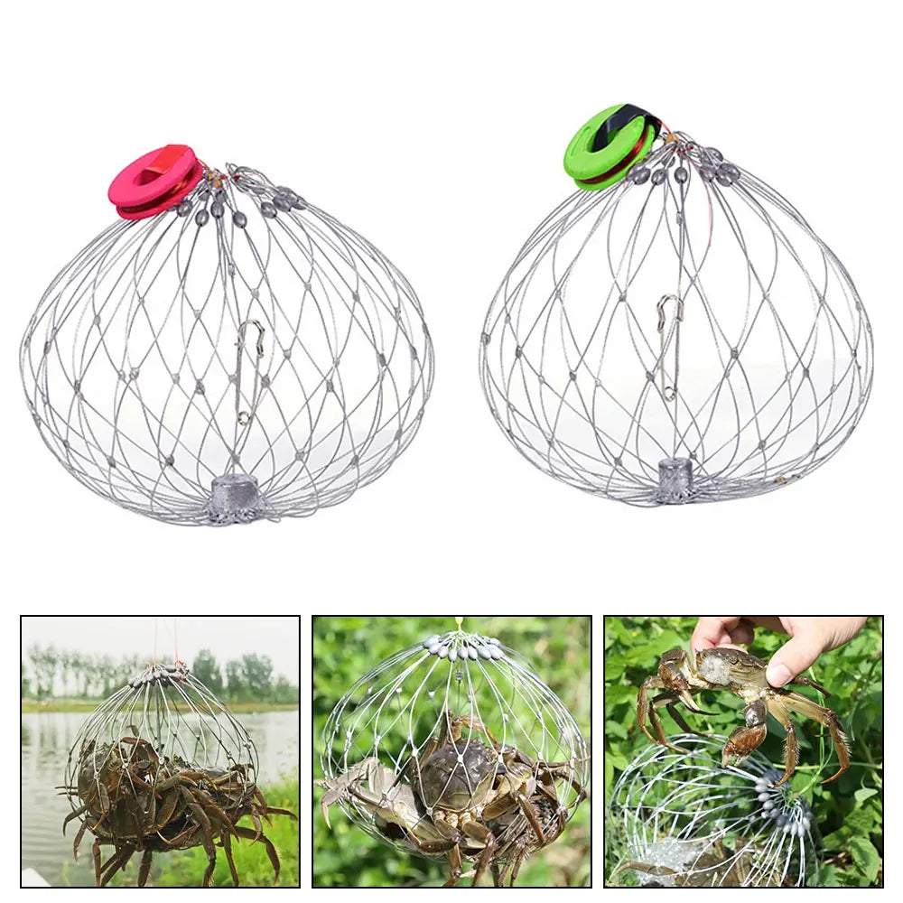 BowLift | Collapsible Easy Open Trap Steel Fishing Net