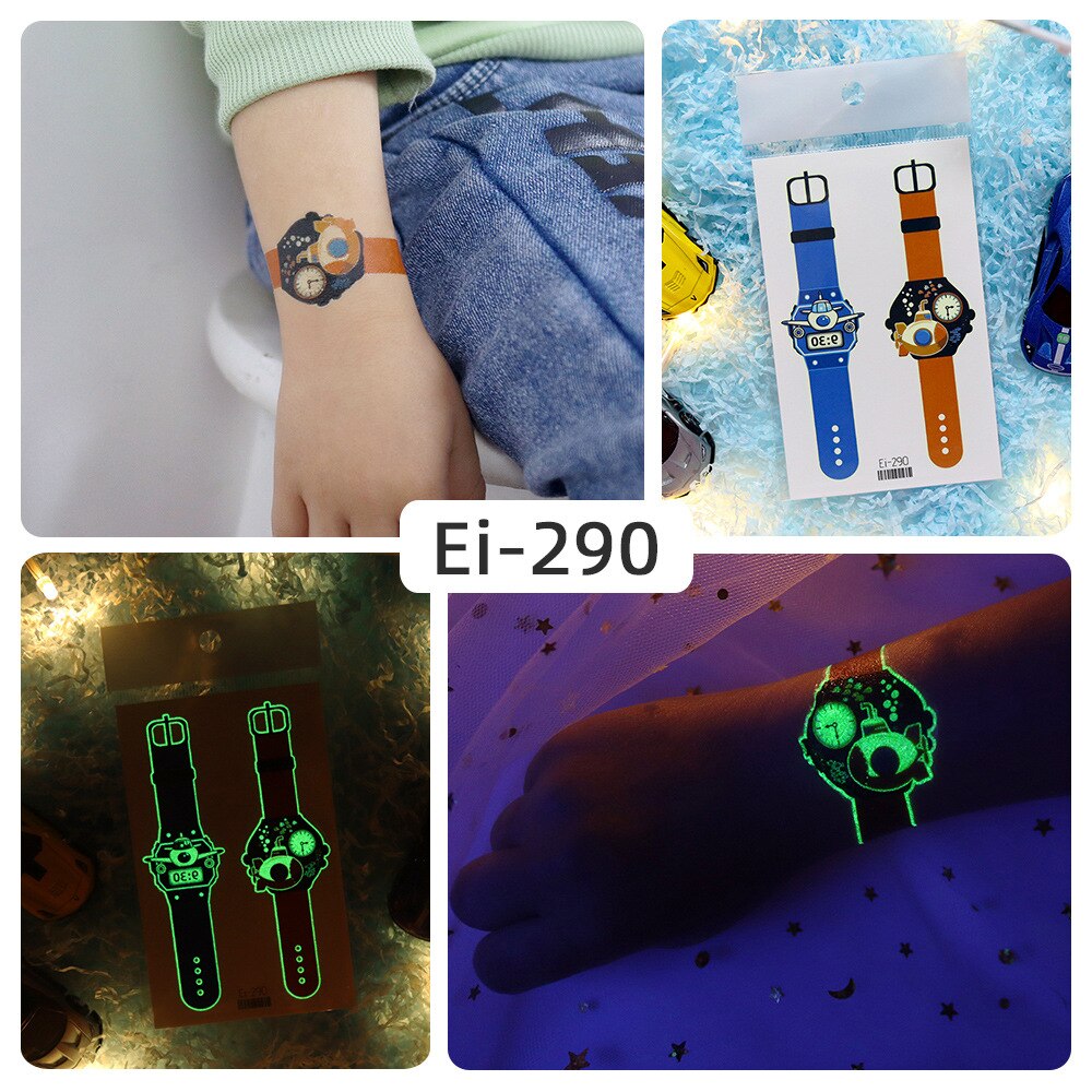 BowLift | Luminous Temporary Tattoo Watch Sticker