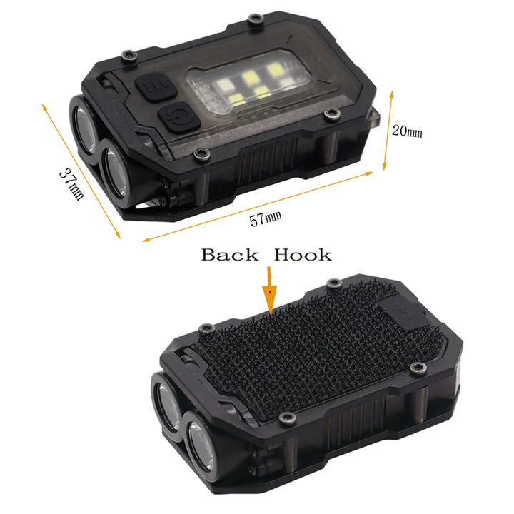 BowLift | Tactical USB Rechargeable Flashlight - LumiTac Mini