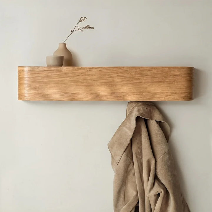 NordicHide Rack Wall wardrobe with shelf & hidden hooks Bowlift
