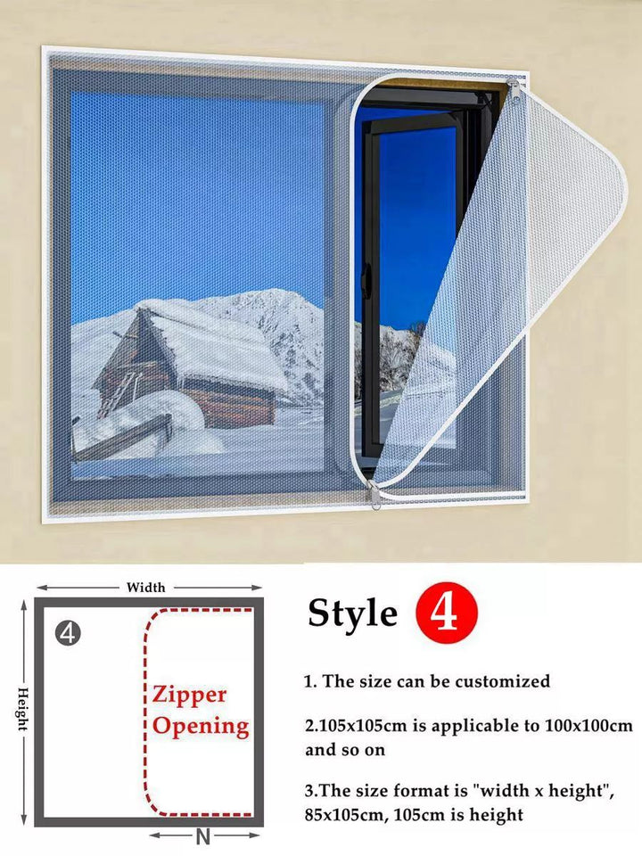 BowLift | Winter Wrap Double Layer Windproof Self-Adhesive Zipper Film