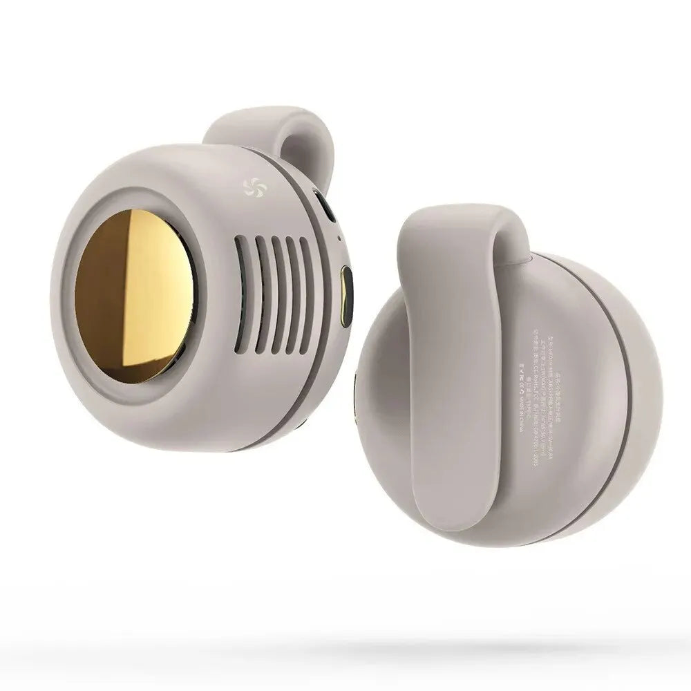 Whirlwind Leafless Fan – Portable USB Charging Mini Fan with Button Design, Silent for Home and Outdoor Travel | Bowlift