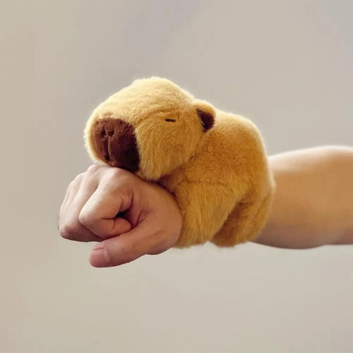 BowLift | Cuddly Capybara Cozy Wrap Sleeve Plush Band