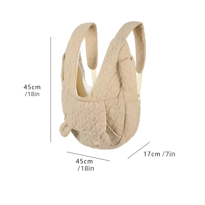 BowLift | Pawrello Pet Carrier up to 10 kg | Weatherproof & Comfortable | For Cats & Small Dogs | With Ergonomic Shoulder Straps