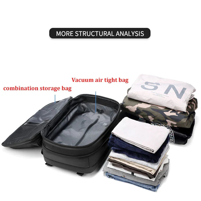 BowLift | Vacuum Compression Ultimate Travel Backpack