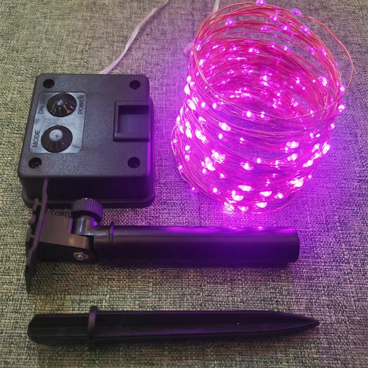 BowLift | Enchanted Solar LED Garden Lights – Copper Wire