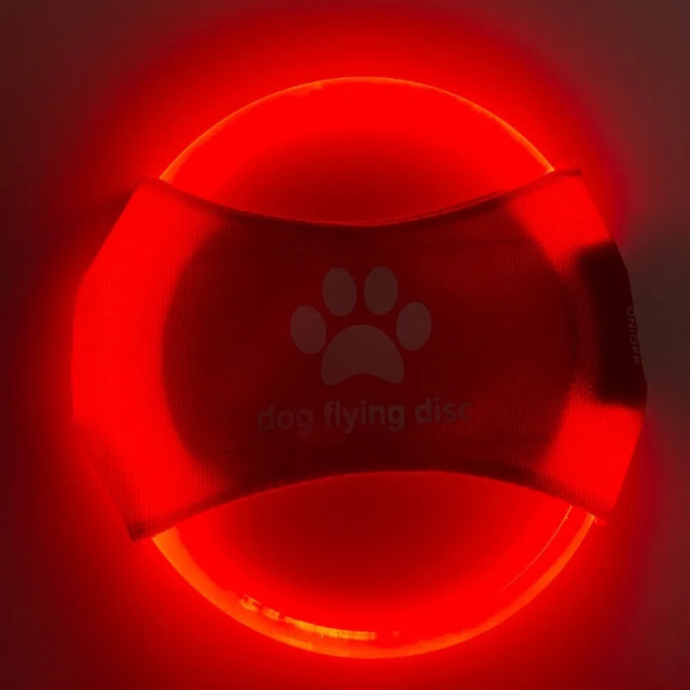 LED Frisbee for dogs rechargeable and waterproof Bowlift
