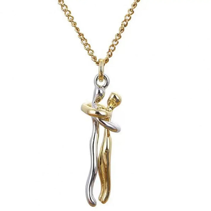 BowLift | Love Forever Hug Cute Couple Necklace