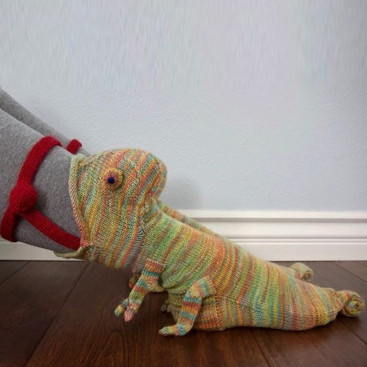 BowLift | Crocodile Bite Knitted Socks