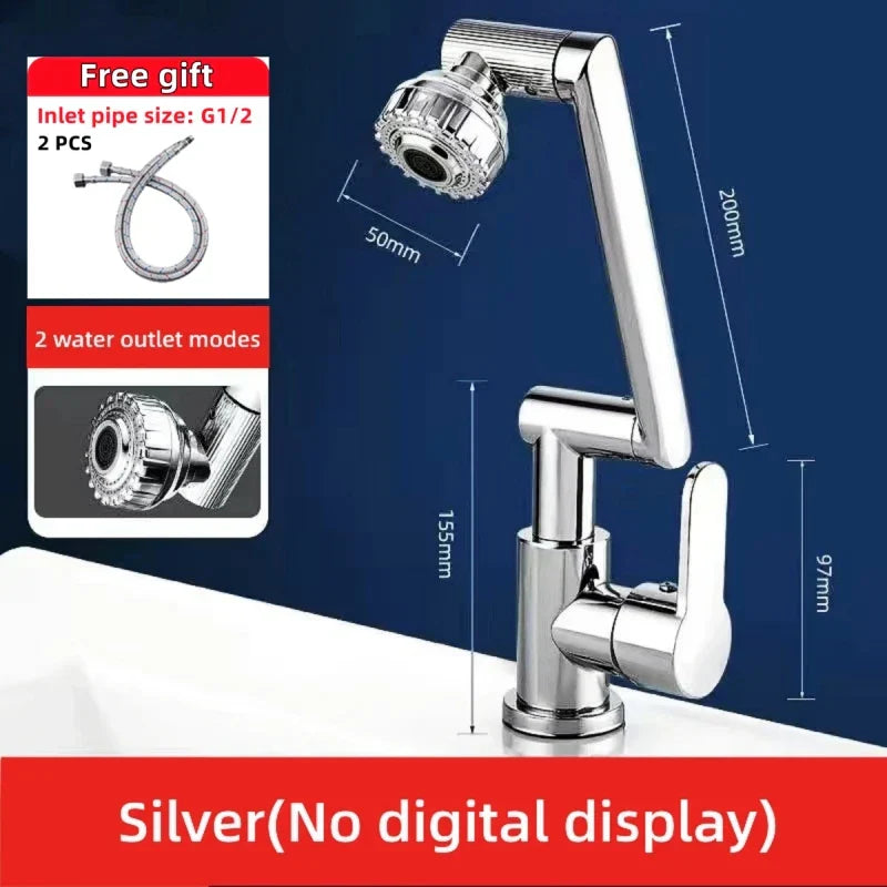 BowLift | Digital Display Rotatable Japanese Style Bathroom Faucet