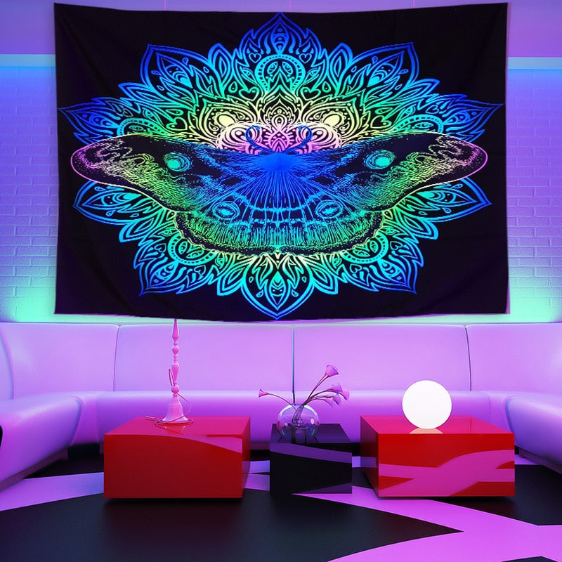 BowLift | Colorful Glowing Luminous Tapestry