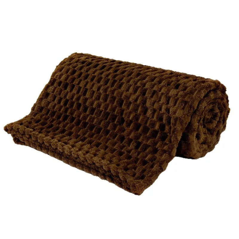 BowLift | CosyNest Fleece Blanket | Flannel Fleece Cuddle Blanket | Soft & Lightweight | Warm Sofa Blanket for Autumn & Winter | Gift Idea for Christmas