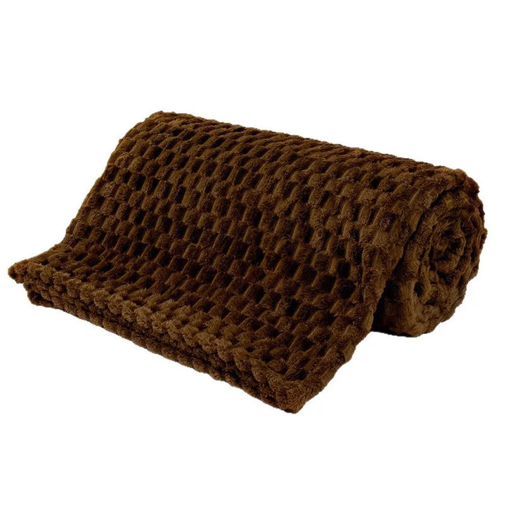 BowLift | CosyNest Fleece Blanket | Flannel Fleece Cuddle Blanket | Soft & Lightweight | Warm Sofa Blanket for Autumn & Winter | Gift Idea for Christmas