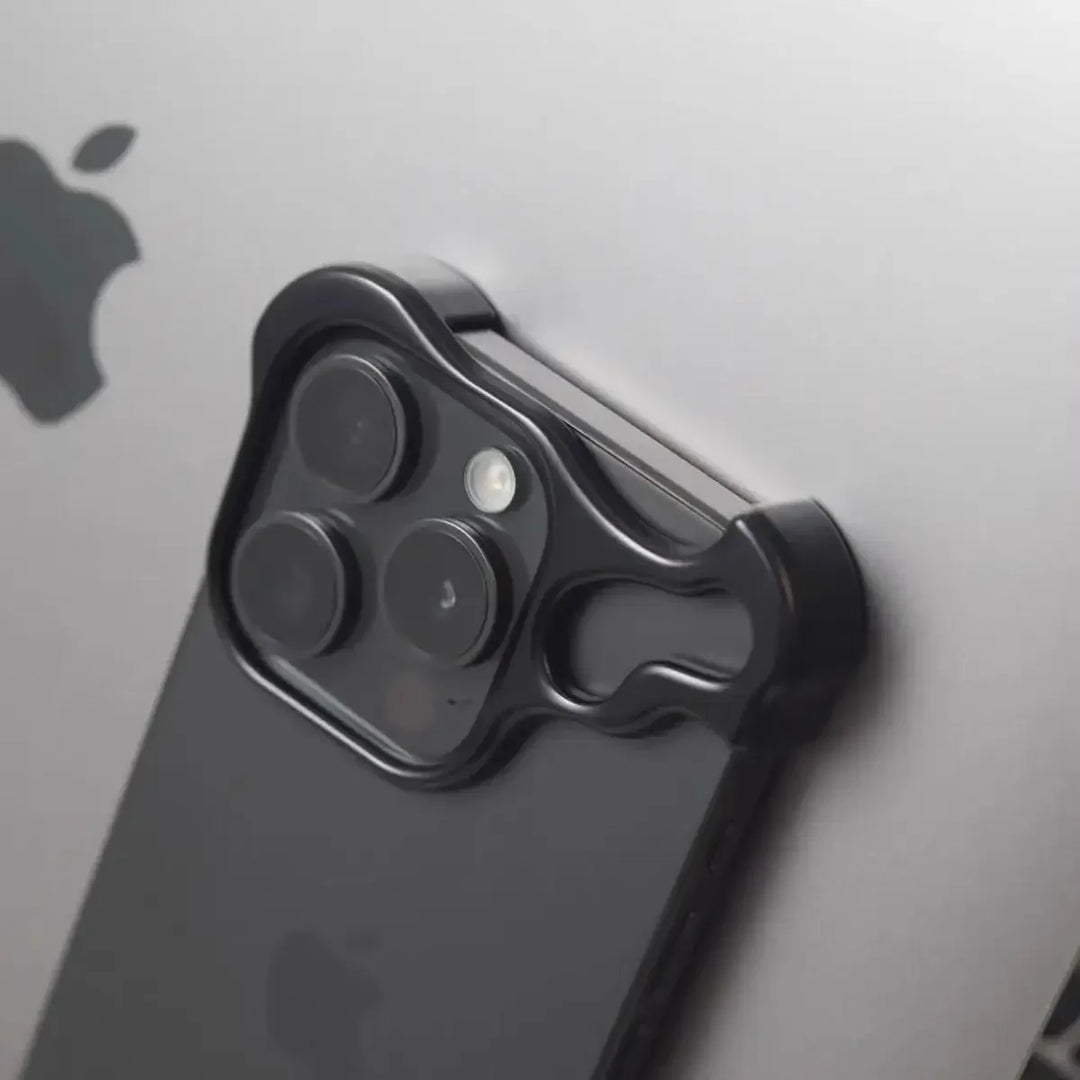 BowLift | Luxury Irregular Metal Bumper Phone Case