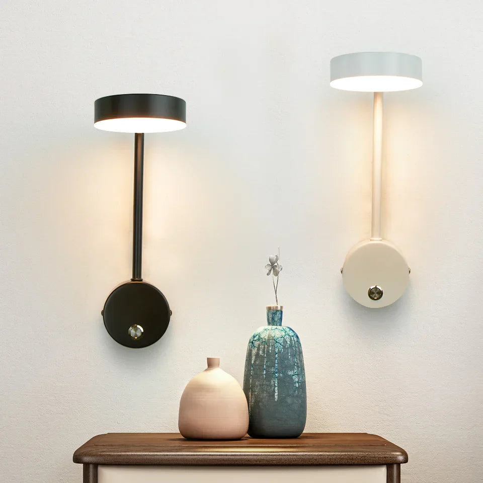 NordicGlow - Adjustable LED Wall Lamp for Modern Interior Bowlift
